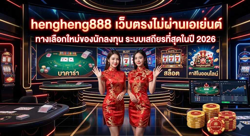 hengheng888 เว็บตรงไม่ผ่านเอเย่นต์