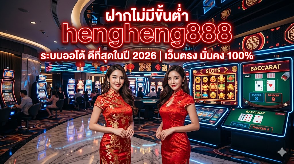ฝากไม่มีขั้นต่ำ hengheng888